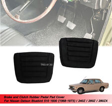 Brems- & Kupplungspedalbelag für Nissan Datsun Bluebird 510 1600 240Z 280Z 280ZX