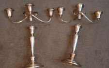 2 Antike Silberleuchter der firma Gorham in Sterling Silber