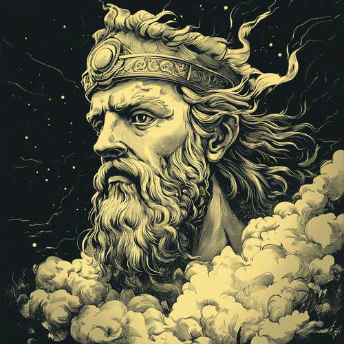 Wandtattoo aufkleber zeus gott - wandtattoo,