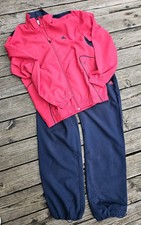 ADIDAS HERREN TRAININGS ANZUG CLIMALITE GRÖẞE:5 M 174 SCHWARZ ROT NEU