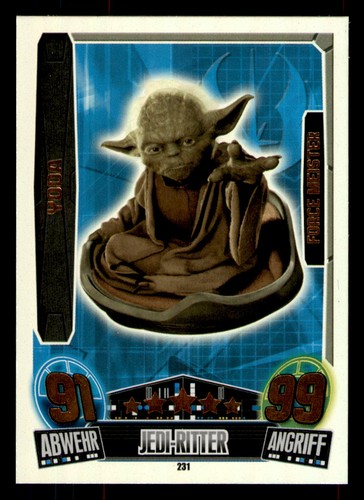 Yoda star wars force attax - yoda,