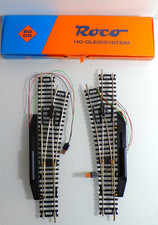 Roco H0 42302 Weichenpaar mit Antrieb siehe Foto in OVP PK2238