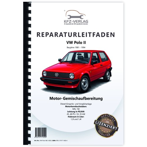 Polo 86c diesel - vw, (81-94)