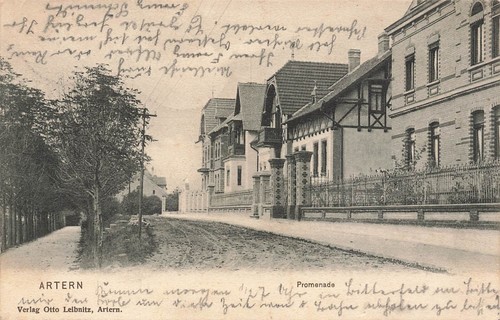 Artern promenade häuser - promenade,