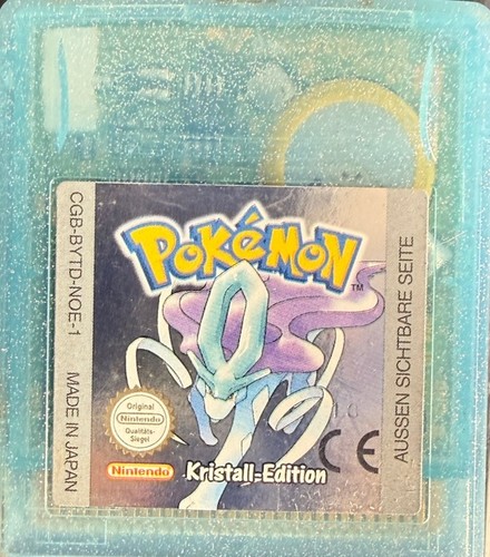 Pokémon kristall edition - pokémon,