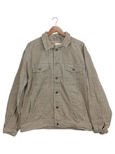 Southern Cordjacke Herren Beige Gr. 50/L Casual Baumwolle