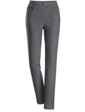 Damen Hose / Schlupfhose 56  Anthrazit Schmal