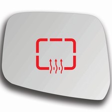 Spiegelglas Links Beheizbar