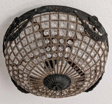 Kristall deckenleuchte antik - kristall,