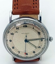 DM. 2305 grosse  Movado Herrn Armbanduhr Handaufzug Vintage