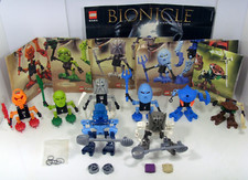 LEGO BIONICLE Figuren Konvolut Sammlung│8540 8541 8543 8544 8550 8553 8581 8583