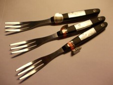 SWISS LINE Gabel NEU 3 teilig Top Qualität handgearbeitet Edelstahl Rostfrei