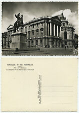 01181 - Versailles - La Chapelle et la Statue de Louis XIV. - alte AK