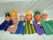 6 Kasper Theater Puppen