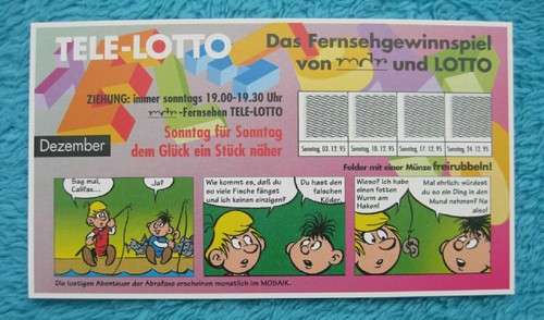 Mosaik abrafaxe tele lotto - mosaik,