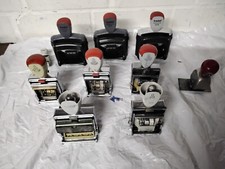 10 X Trodat Stempel Konvult gebraucht, verschiedene Stempeltypen