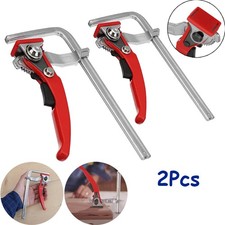 2tlg Tischklemme Holzbearbeitungsklemme Tischhalterung Ratschenklemme 160x60 mm