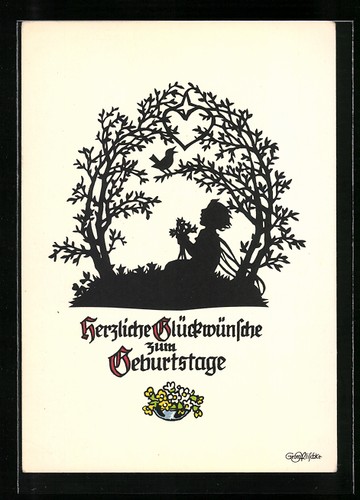 Künstler georg plischke - künstler-ak,