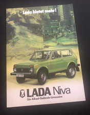 LADA NIVA…..früher 6-Seiten-Prospekt…..TOLL..…1979