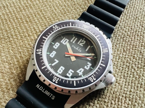 Vintage ruhla taucheruhr - vintage,