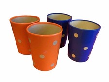 4 DDR Zahnputzbecher