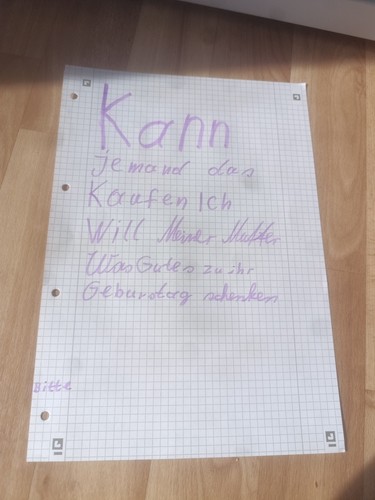 Bitte kauf ich will - kauf,