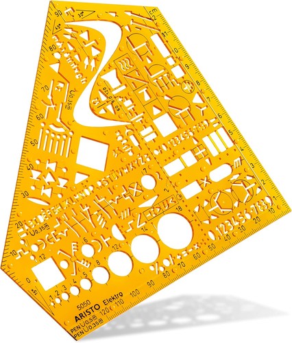 Ah5050 schablone elektro - ah5050,