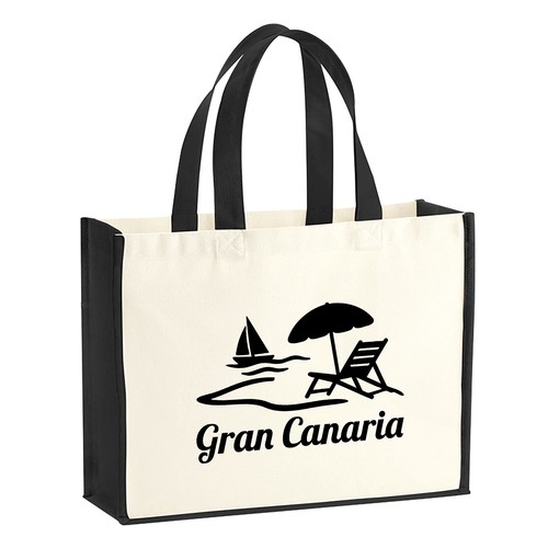 Jutetasche gran canaria - jutetasche,