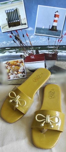 Zehensandalen gelbe - ,