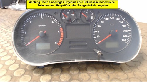 Tachoeinheit seat leon tdi - tachoeinheit,