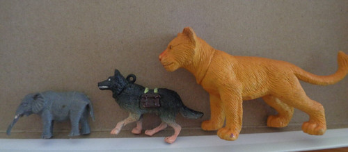 Kleine tierfiguren löwe - 3,