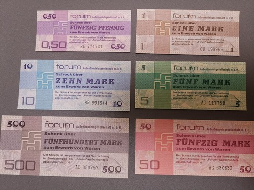 Forumschecks 500 mark - forumschecks, 0,50-500