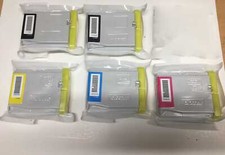 5 original Brother Tinten LC1000 2x Black / je 1x Cyan Magenta Yellow Rechnung