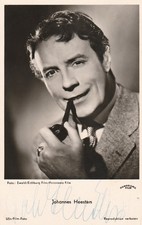 Johannes Heesters+ - original signierte UFA Karte FK 1511