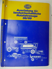 Hella Ausrüstung für landwirtschaftliche Nutzfahrzeuge 1988 Katalog H-28615