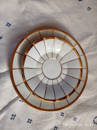 Meissen porzellan teller - meissen, i