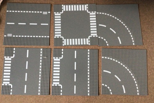 Lego strassen set grau - strassen,