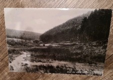 AK Blick ins obere Siegtal ,Gasthaus zur Siegquelle ungelaufen