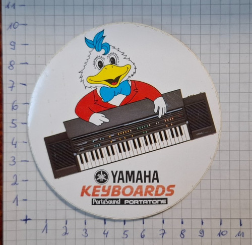 Aufkleber yamaha keyboards - aufkleber, "yamaha