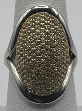 2,00 ct gepflasterter gelber