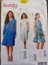 Burda 6821 kleid schnittmuster - 6821,