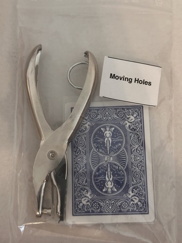 Zaubertrick moving holes - holes, /