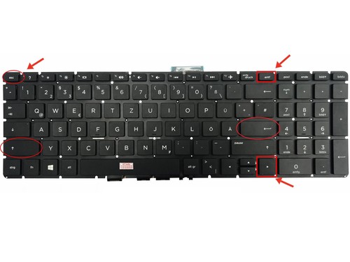 Deutsche tastatur hp - tastatur,