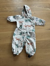 Lindex Regenoverall für Kinder, Größe 74, ungefüttert, ungetragen