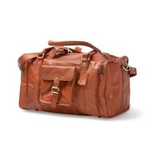 Neu Vintage Herren Echtleder Gnuine Handgepäck Reise Seesack Sporttasche