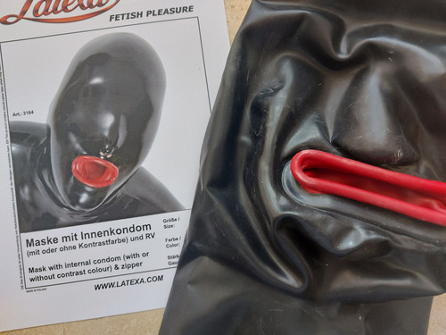 Latex maske innenkondom rubber - innenkondom,