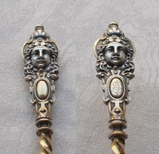 *RAR* Fantastische Bowlenkelle mit Maskaron 800er Silber um 1870 Bruckmann&Sö.