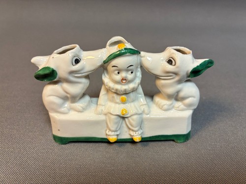 Antike porzellan figur - porzellan, clown