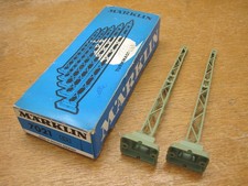 MÄRKLIN: 7 x Turmmast  7021 mit 1 x OVP,  ungeprüfter Kellerfund