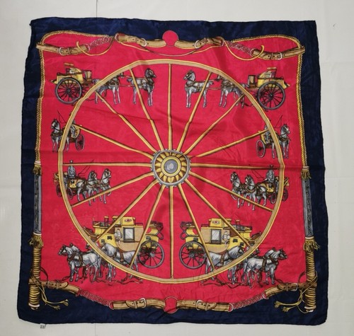Vintage seidentuch silk scarf - vintage,